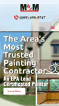 Mobile Screenshot of mmpainting.com